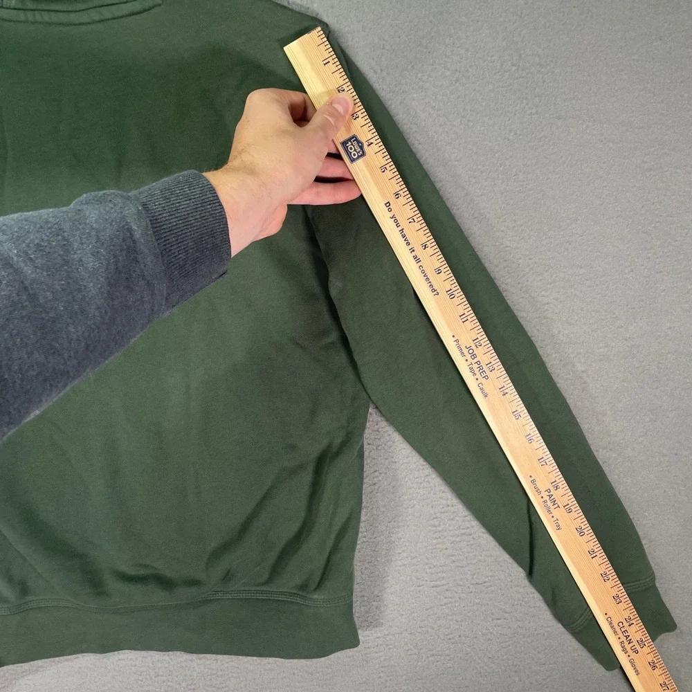 Nike Club Fleece Pullover Hoodie Olive Green Small Swoosh Sweatshirt Men‎ S